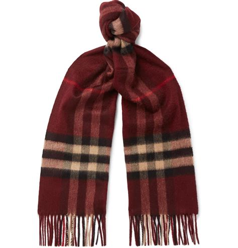 red scarf burberry|burberry scarf for men.